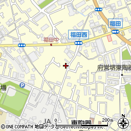 大阪府堺市中区福田523周辺の地図