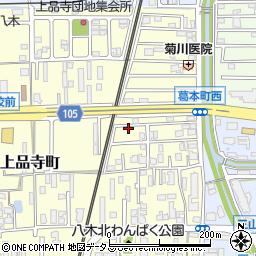 奈良県橿原市上品寺町252-5周辺の地図