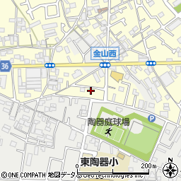 大阪府堺市中区福田645周辺の地図
