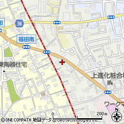 大阪府堺市東区草尾325-1周辺の地図
