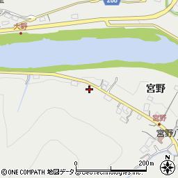 広島県広島市安佐北区安佐町宮野216周辺の地図
