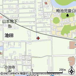 奈良県大和高田市池田288周辺の地図