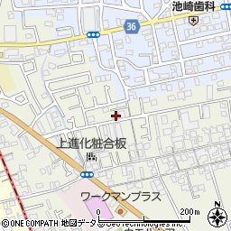 大阪府堺市東区草尾719周辺の地図