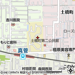 奈良県橿原市小槻町634-103周辺の地図