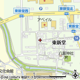 奈良県桜井市東新堂292周辺の地図