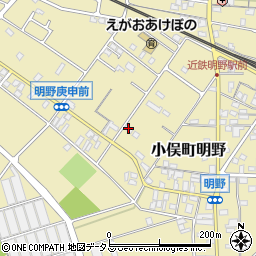 三重県伊勢市小俣町明野1678-3周辺の地図