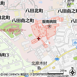 大阪府堺市中区八田南之町263周辺の地図