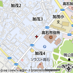 大阪ガスサービスショップ高石ガスセンター周辺の地図