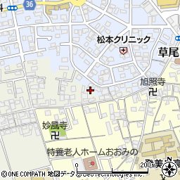大阪府堺市東区草尾1399周辺の地図