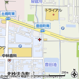 奈良県橿原市北妙法寺町149周辺の地図