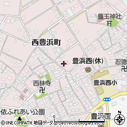 三重県伊勢市西豊浜町1592周辺の地図