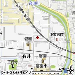 奈良県大和高田市有井99周辺の地図