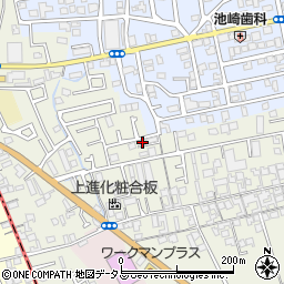大阪府堺市東区草尾718周辺の地図