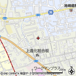 大阪府堺市東区草尾737周辺の地図