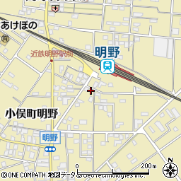 三重県伊勢市小俣町明野1257周辺の地図