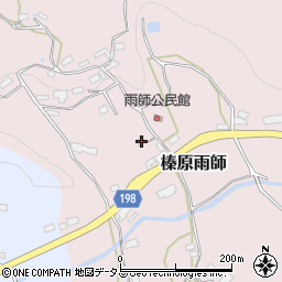 奈良県宇陀市榛原雨師196周辺の地図