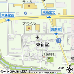 奈良県桜井市東新堂305周辺の地図