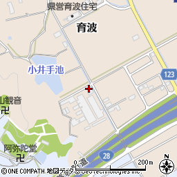 兵庫県淡路市育波2061周辺の地図