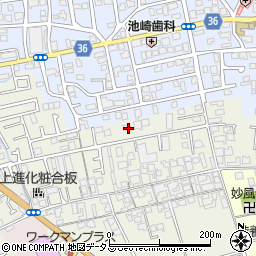 大阪府堺市東区草尾1163周辺の地図