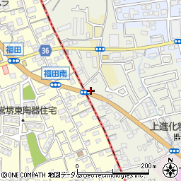 大阪府堺市東区草尾320-3周辺の地図