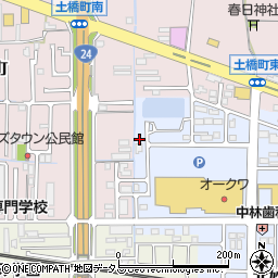 奈良県橿原市北妙法寺町505周辺の地図