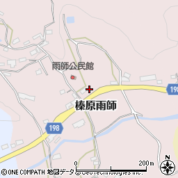 奈良県宇陀市榛原雨師121周辺の地図