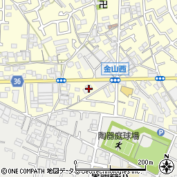 大阪府堺市中区福田644周辺の地図