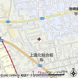 大阪府堺市東区草尾735-6周辺の地図
