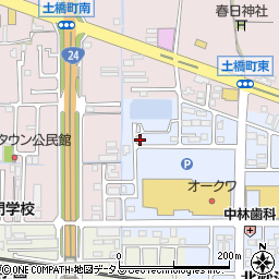 奈良県橿原市北妙法寺町506周辺の地図