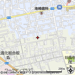 大阪府堺市東区草尾1162周辺の地図