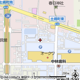 奈良県橿原市北妙法寺町520周辺の地図
