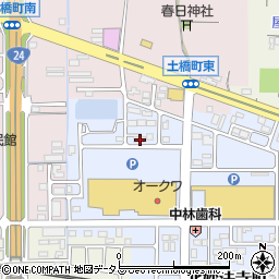 奈良県橿原市北妙法寺町521周辺の地図
