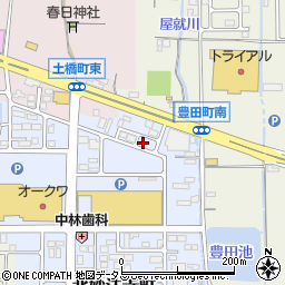 奈良県橿原市北妙法寺町599周辺の地図