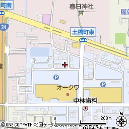 奈良県橿原市北妙法寺町524周辺の地図