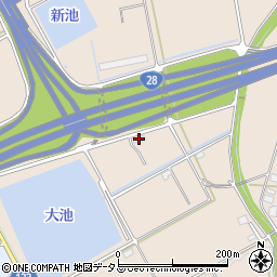 兵庫県淡路市育波2388周辺の地図