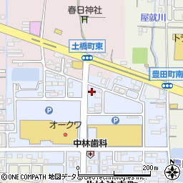 奈良県橿原市北妙法寺町601周辺の地図