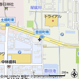 奈良県橿原市北妙法寺町613周辺の地図