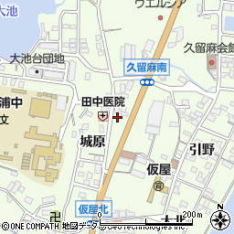 兵庫県淡路市久留麻城原1912-1周辺の地図
