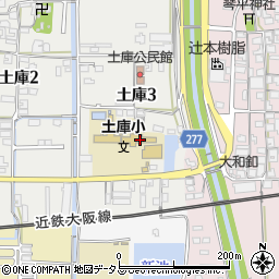 大和高田市立　土庫児童ホーム周辺の地図