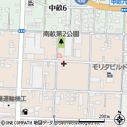 愛知車輌興業株式会社　中四国営業所周辺の地図