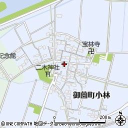 小林公民館周辺の地図