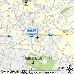 大阪府堺市中区福田538周辺の地図
