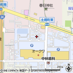 奈良県橿原市北妙法寺町523周辺の地図