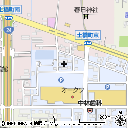 奈良県橿原市北妙法寺町516周辺の地図