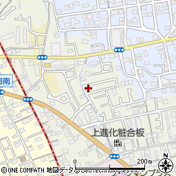 大阪府堺市東区草尾755周辺の地図