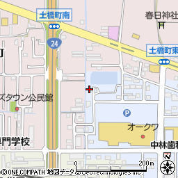 奈良県橿原市北妙法寺町502周辺の地図