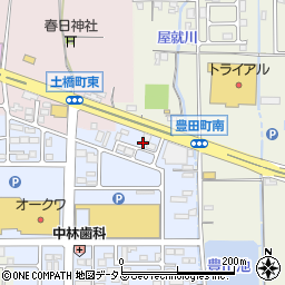 奈良県橿原市北妙法寺町595周辺の地図
