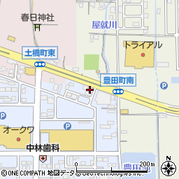 もんじゃ焼 山吉本店周辺の地図