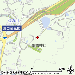 岡山県浅口市金光町佐方2474-1周辺の地図