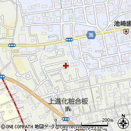 大阪府堺市東区草尾751-14周辺の地図